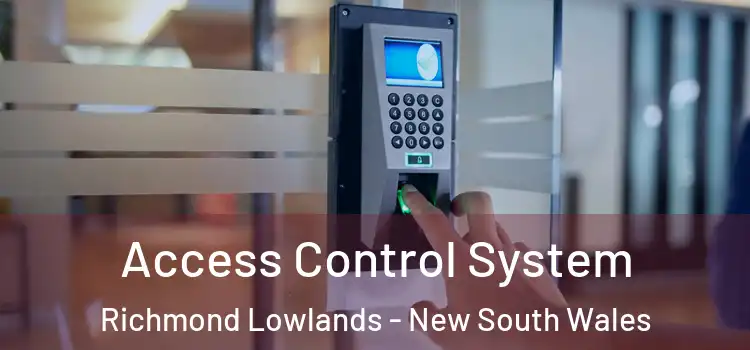 Access Control System Richmond Lowlands - New South Wales