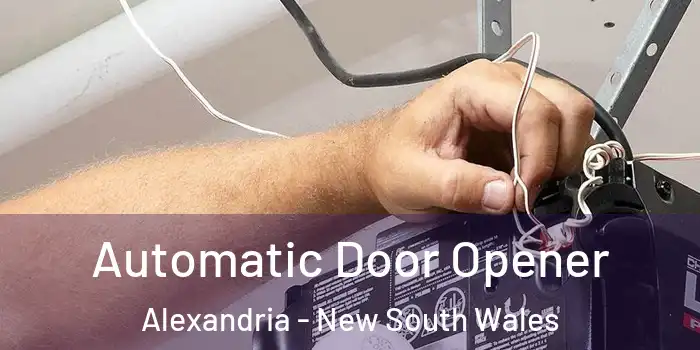 Automatic Door Opener Alexandria - New South Wales