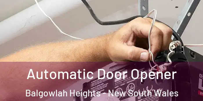 Automatic Door Opener Balgowlah Heights - New South Wales