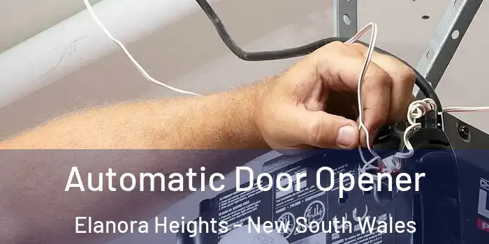 Automatic Door Opener Elanora Heights - New South Wales
