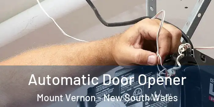 Automatic Door Opener Mount Vernon - New South Wales