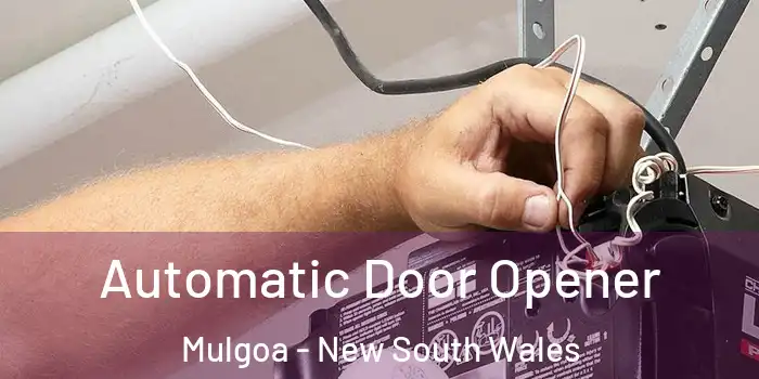 Automatic Door Opener Mulgoa - New South Wales