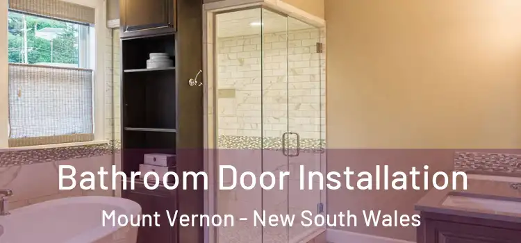 Bathroom Door Installation Mount Vernon - New South Wales