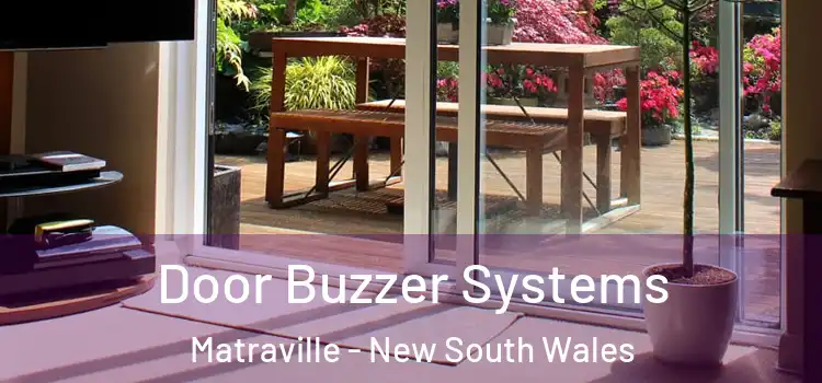 Door Buzzer Systems Matraville - New South Wales