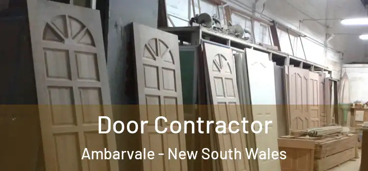 Door Contractor Ambarvale - New South Wales