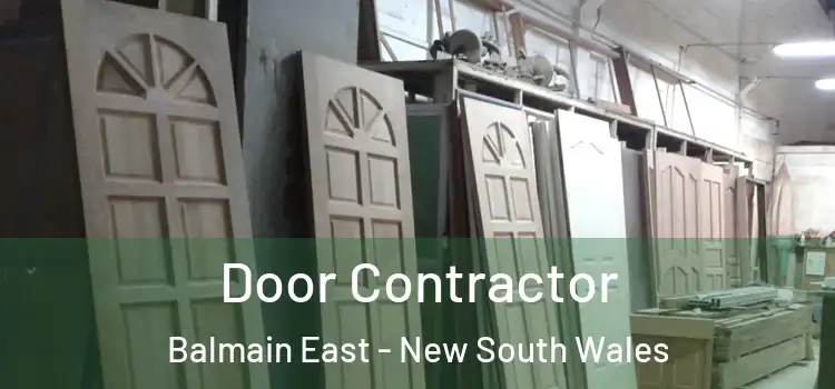 Door Contractor Balmain East - New South Wales