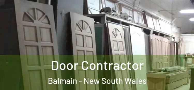 Door Contractor Balmain - New South Wales