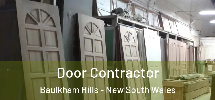Door Contractor Baulkham Hills - New South Wales