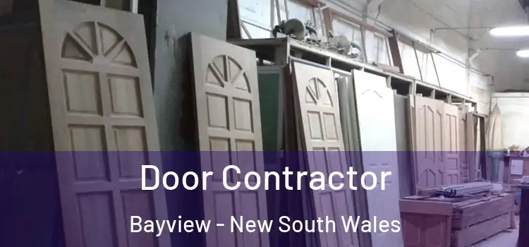 Door Contractor Bayview - New South Wales