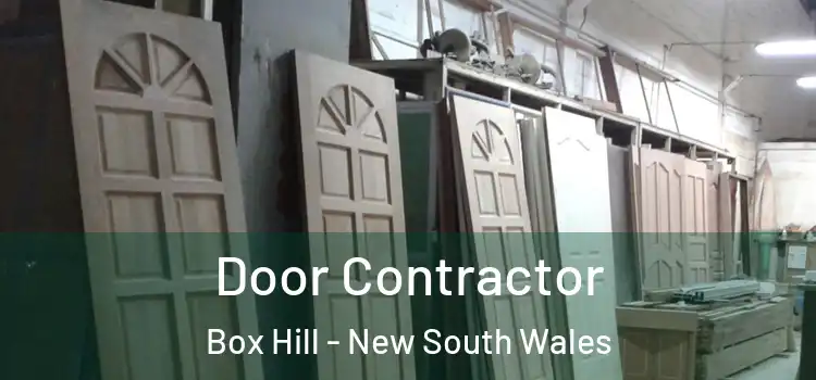 Door Contractor Box Hill - New South Wales