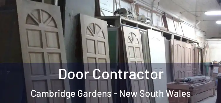 Door Contractor Cambridge Gardens - New South Wales