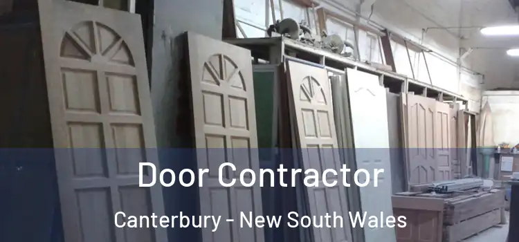Door Contractor Canterbury - New South Wales