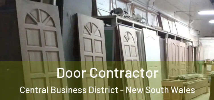 Door Contractor Central Business District - New South Wales