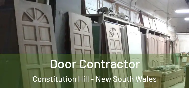 Door Contractor Constitution Hill - New South Wales