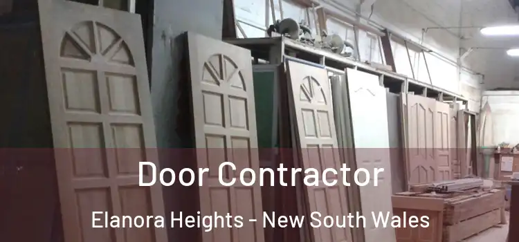 Door Contractor Elanora Heights - New South Wales