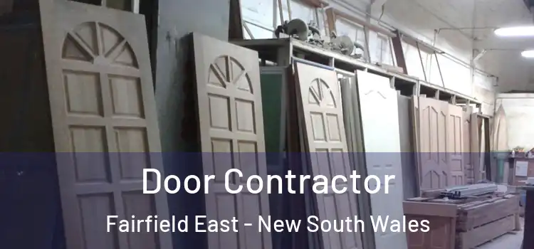 Door Contractor Fairfield East - New South Wales
