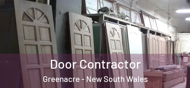 Door Contractor Greenacre - New South Wales