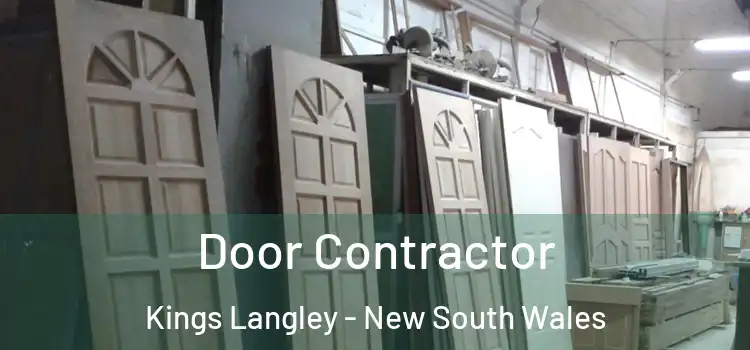 Door Contractor Kings Langley - New South Wales