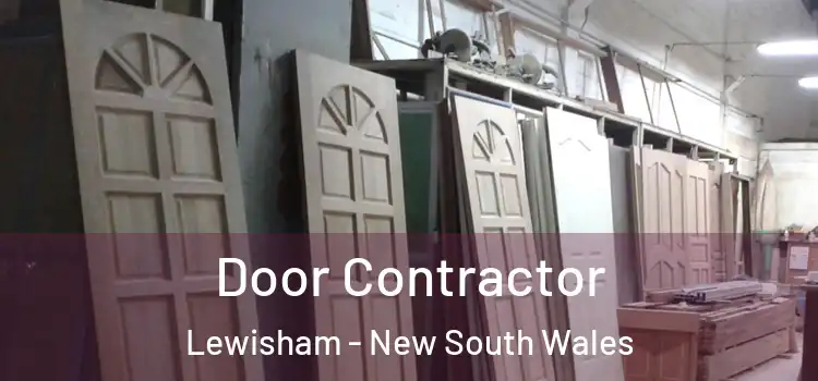 Door Contractor Lewisham - New South Wales