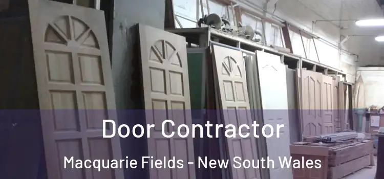 Door Contractor Macquarie Fields - New South Wales