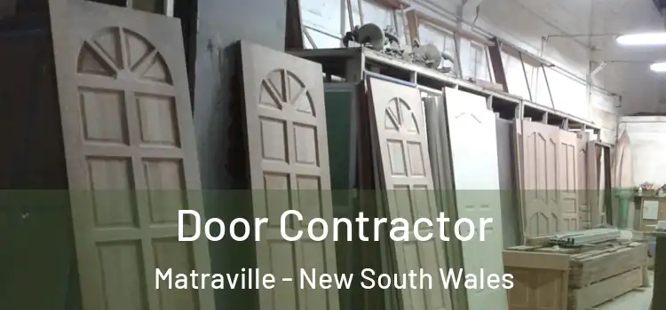 Door Contractor Matraville - New South Wales