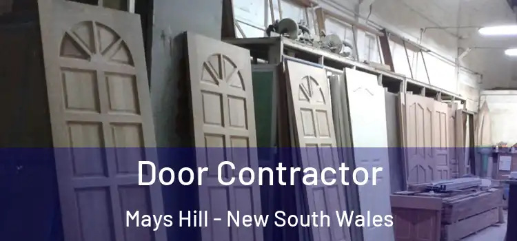 Door Contractor Mays Hill - New South Wales