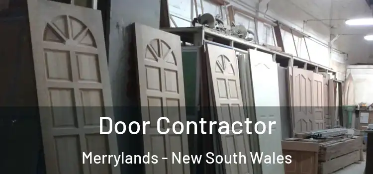 Door Contractor Merrylands - New South Wales