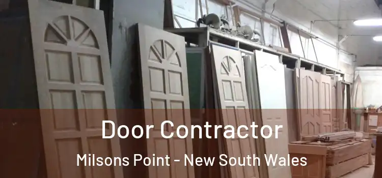 Door Contractor Milsons Point - New South Wales