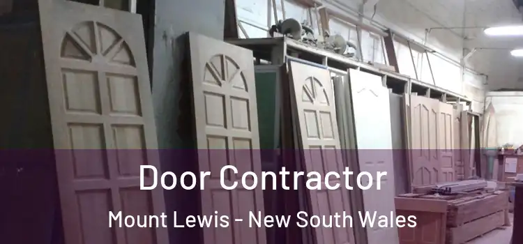 Door Contractor Mount Lewis - New South Wales