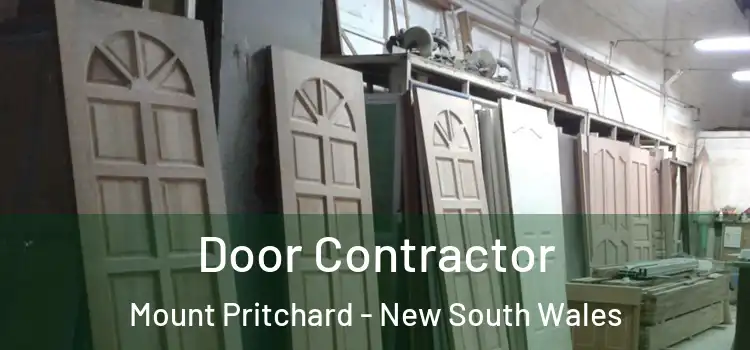 Door Contractor Mount Pritchard - New South Wales