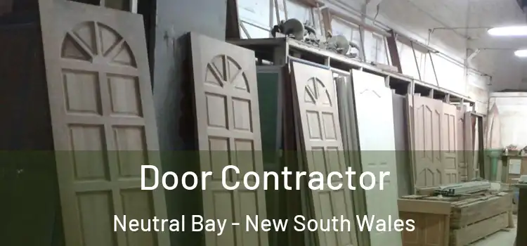 Door Contractor Neutral Bay - New South Wales