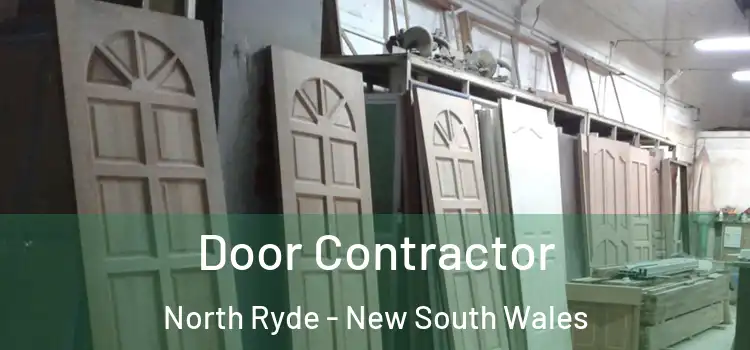 Door Contractor North Ryde - New South Wales