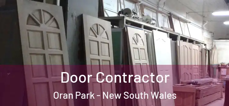 Door Contractor Oran Park - New South Wales