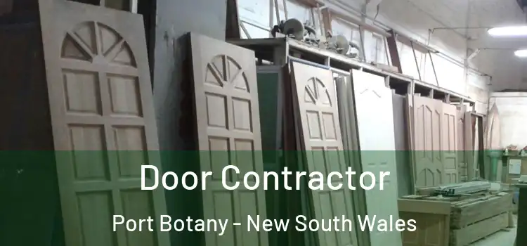 Door Contractor Port Botany - New South Wales