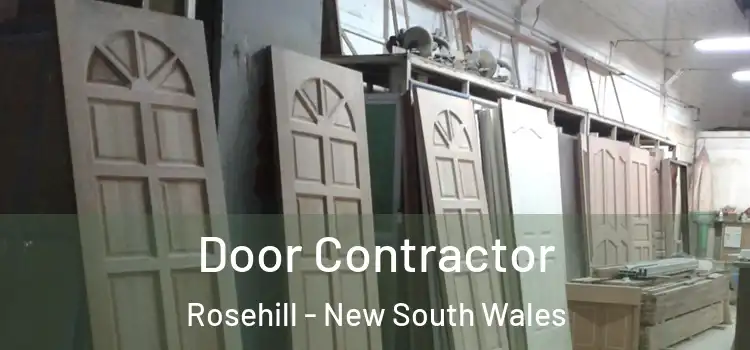 Door Contractor Rosehill - New South Wales