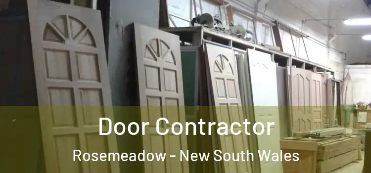 Door Contractor Rosemeadow - New South Wales