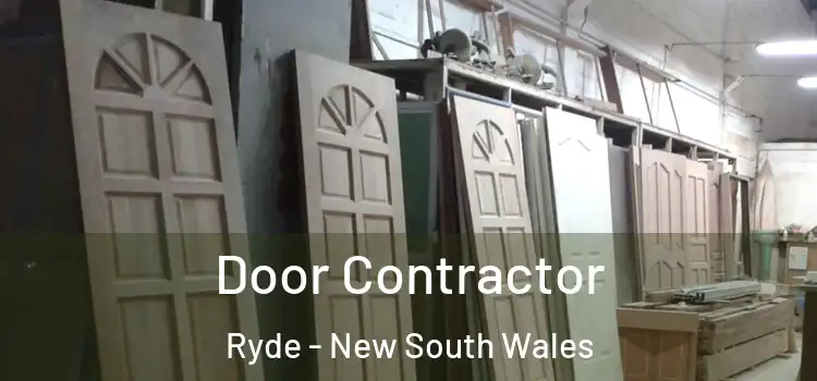 Door Contractor Ryde - New South Wales