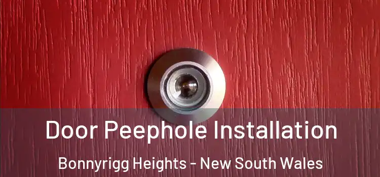 Door Peephole Installation Bonnyrigg Heights - New South Wales