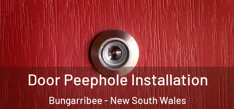 Door Peephole Installation Bungarribee - New South Wales