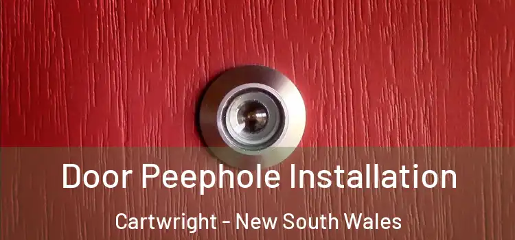 Door Peephole Installation Cartwright - New South Wales