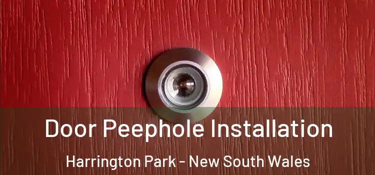 Door Peephole Installation Harrington Park - New South Wales