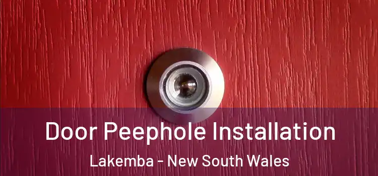 Door Peephole Installation Lakemba - New South Wales