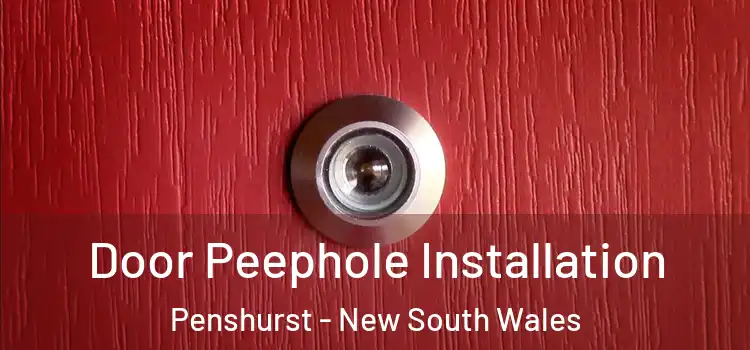 Door Peephole Installation Penshurst - New South Wales