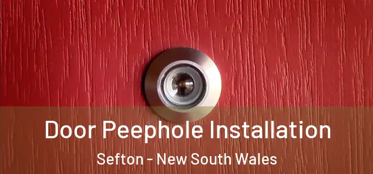 Door Peephole Installation Sefton - New South Wales