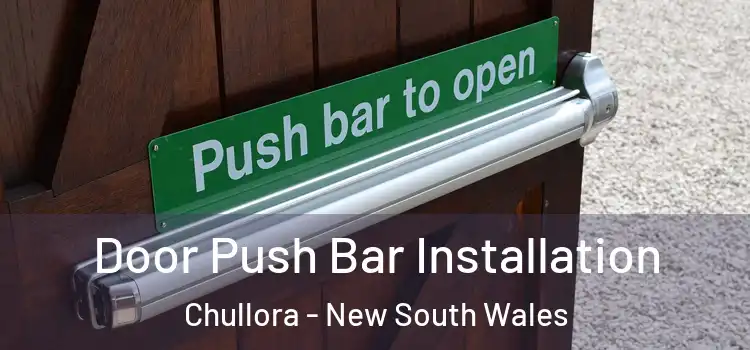 Door Push Bar Installation Chullora - New South Wales