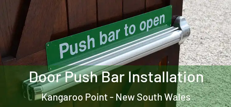 Door Push Bar Installation Kangaroo Point - New South Wales