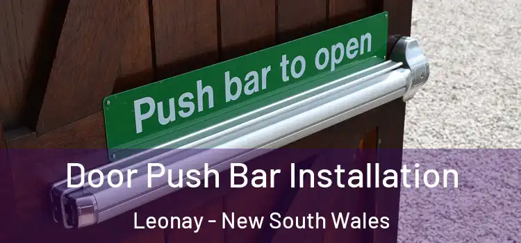 Door Push Bar Installation Leonay - New South Wales