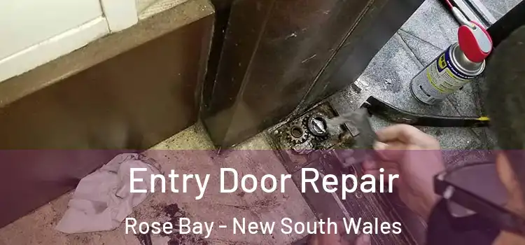Entry Door Repair Rose Bay - New South Wales