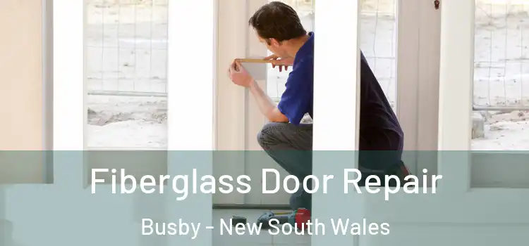 Fiberglass Door Repair Busby - New South Wales