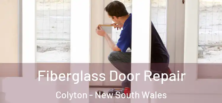 Fiberglass Door Repair Colyton - New South Wales